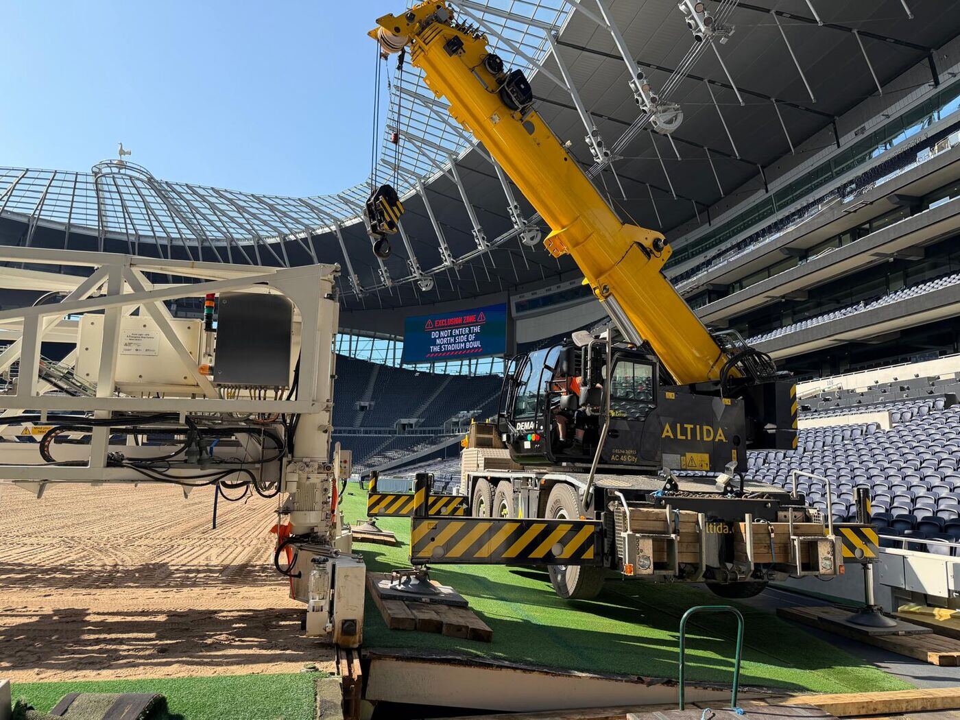 Altida's contract lift and transport at Tottenham Hotspur Stadium — photo 8 of 29