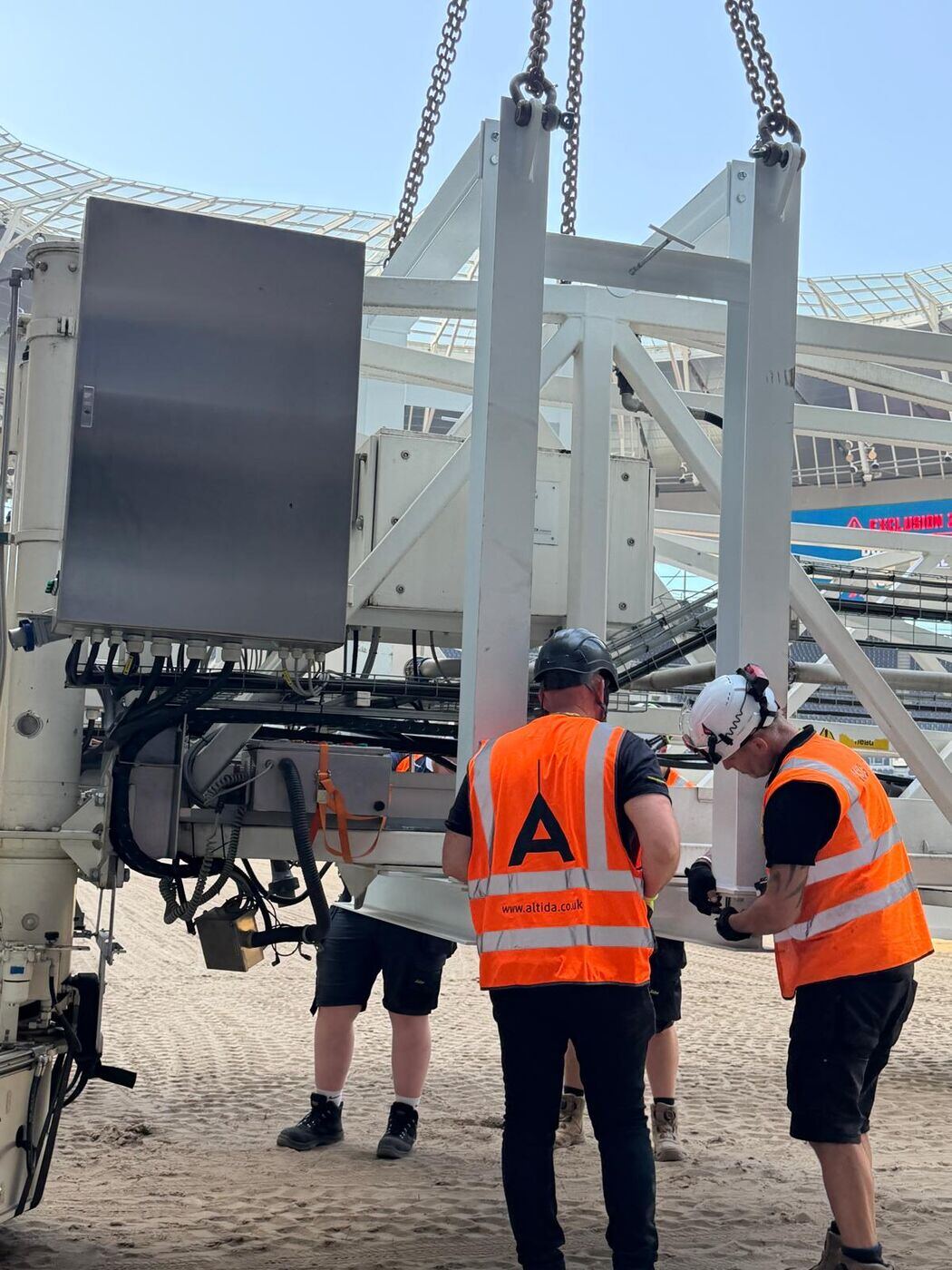 Altida's contract lift and transport at Tottenham Hotspur Stadium — photo 11 of 29