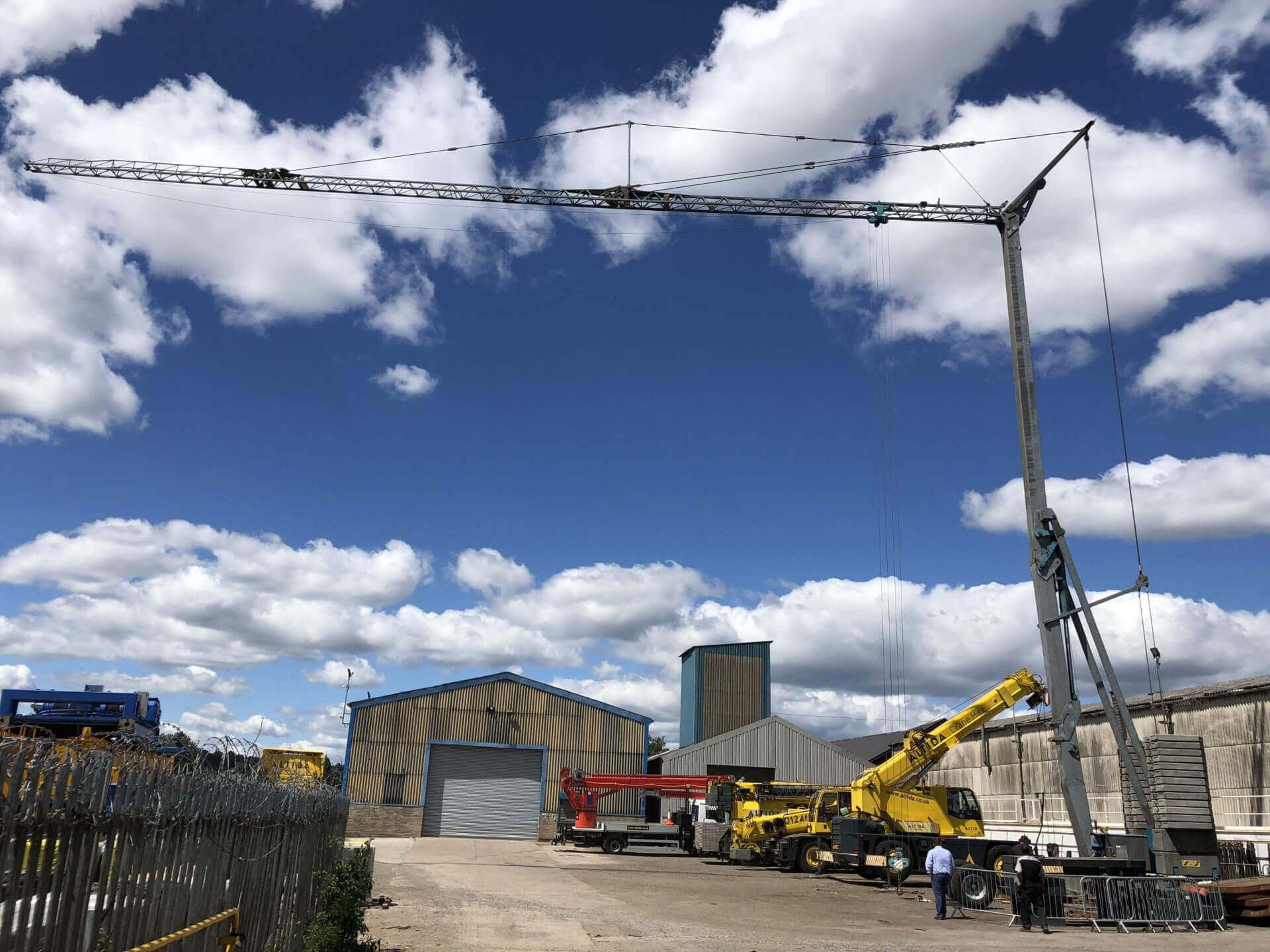 Self Erecting Pedestrian Operated Tower Cranes